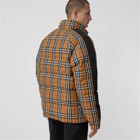 burberry men's puffer vest|burberry reversible jacket men's.